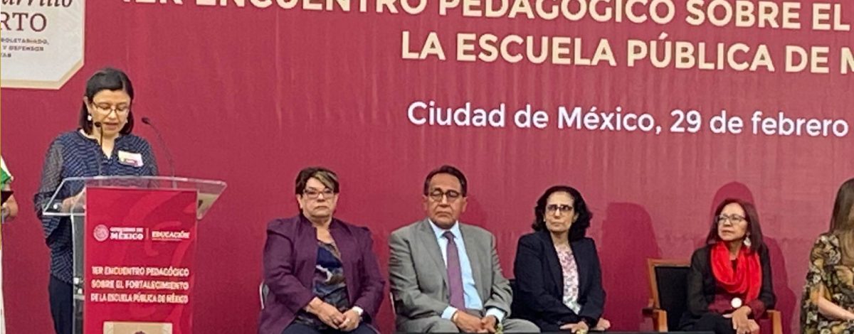 Logo de la noticia Investigadora del IIDE participó en encuentro Pedagógico sobre el Fortalecimiento de la Escuela Pública de México